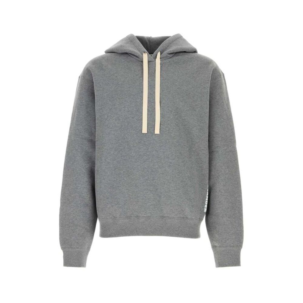 Jil Sander Men Grey Cotton Sweatshirt